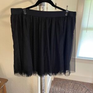 Tulle mini skirt
